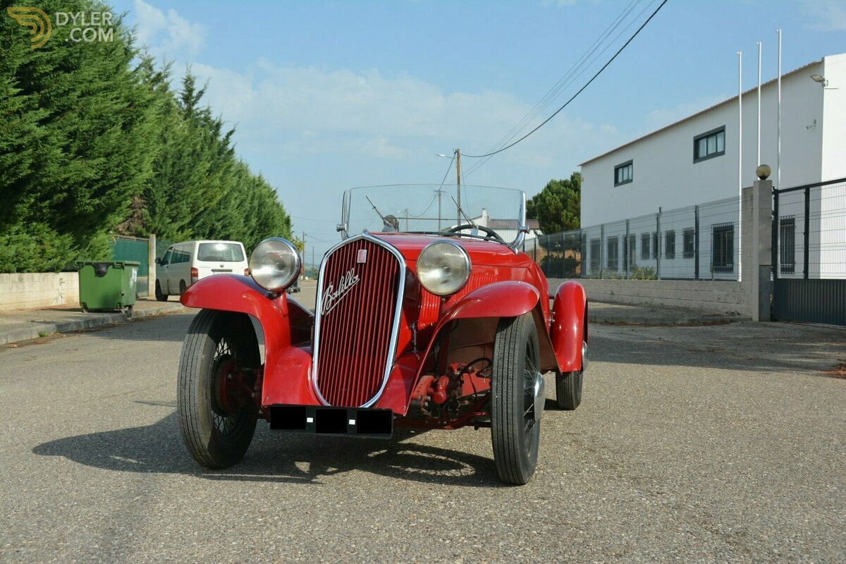 1933 Fiat 508 S Balilla Sport Spider, foto 2