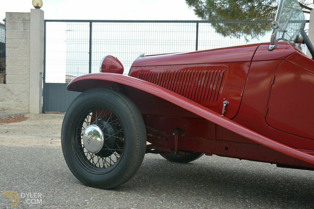 1933 Fiat 508 S Balilla Sport Spider, foto 9
