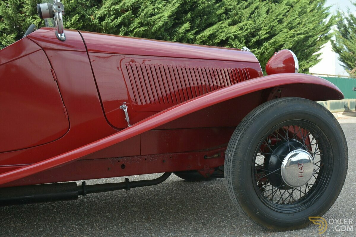 1933 Fiat 508 S Balilla Sport Spider, foto 8