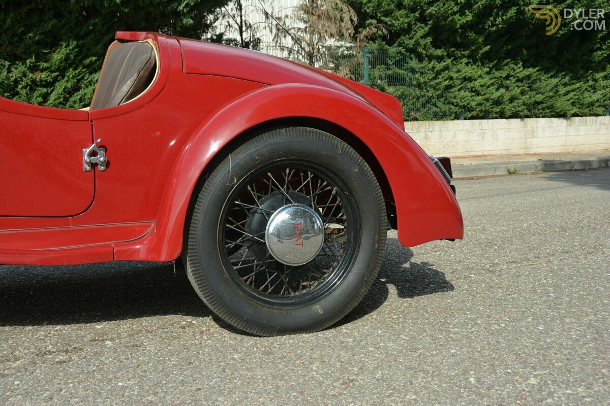 1933 Fiat 508 S Balilla Sport Spider, foto 10