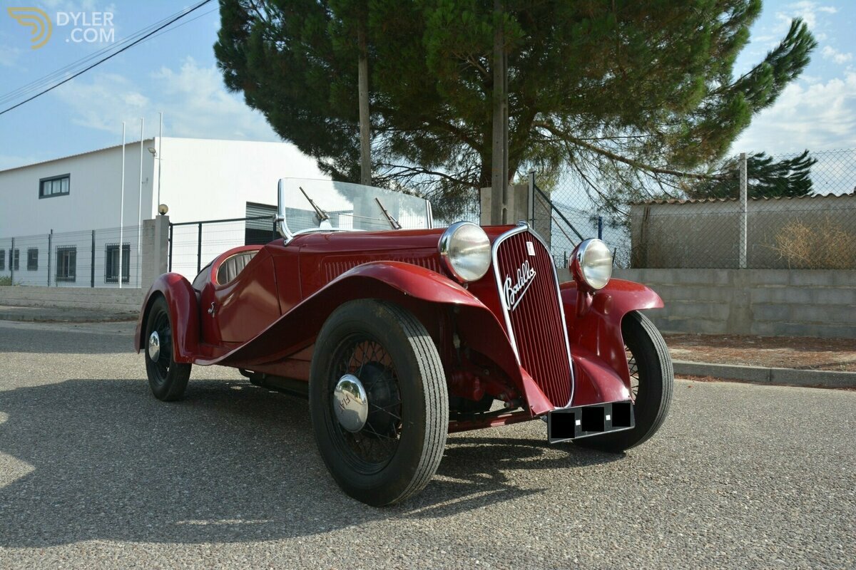1933 Fiat 508 S Balilla Sport Spider, foto 3