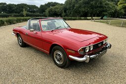 Triumph Stag mark 1 3.0 V8 manual overdrive Descapotable / Roadster 1972 Rojo