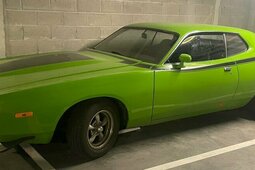 Dodge Charger 340 cid Coupe 1973 Green