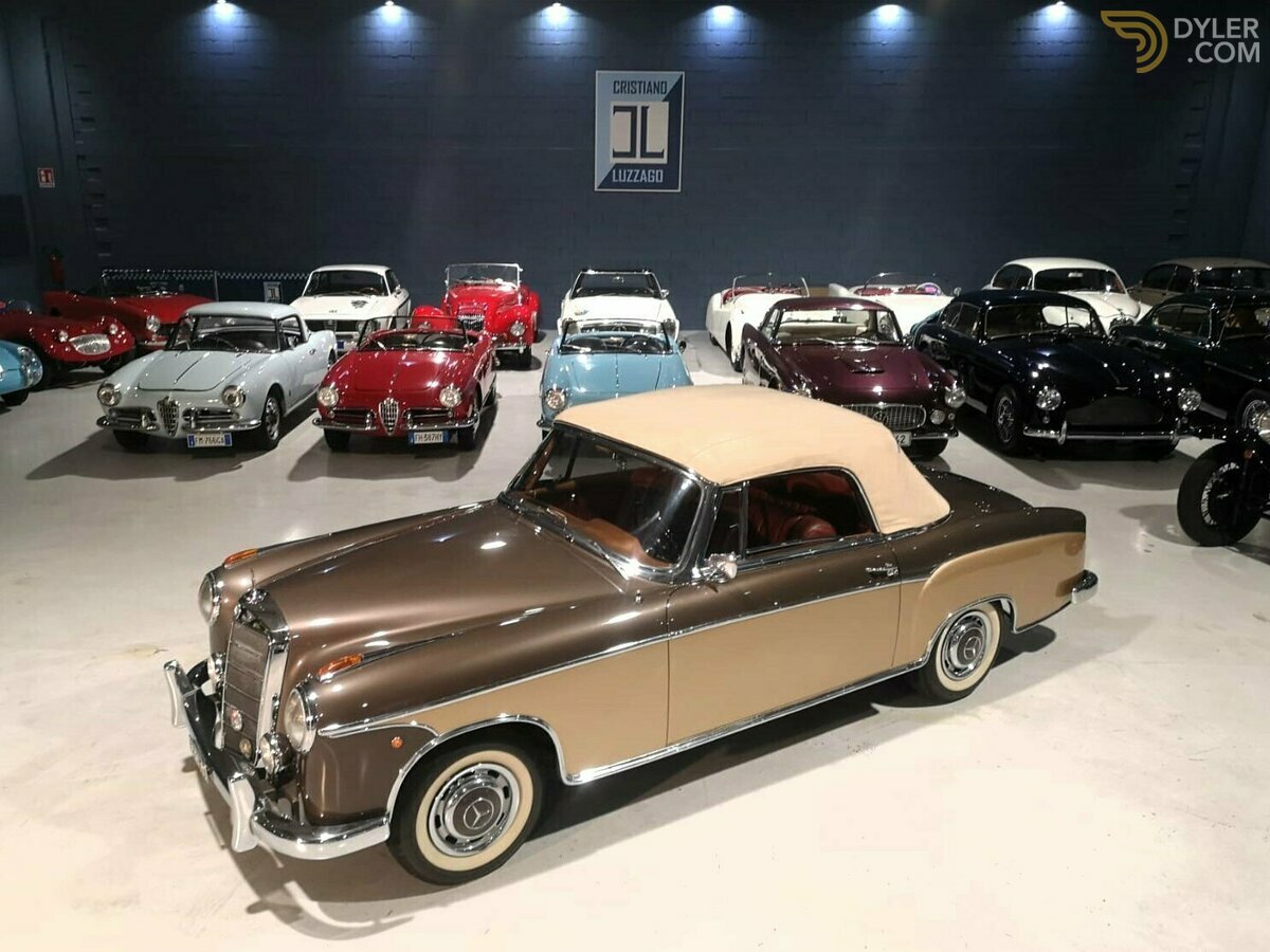 1959 Mercedes-Benz 220S CONVERTIBLE, foto 2