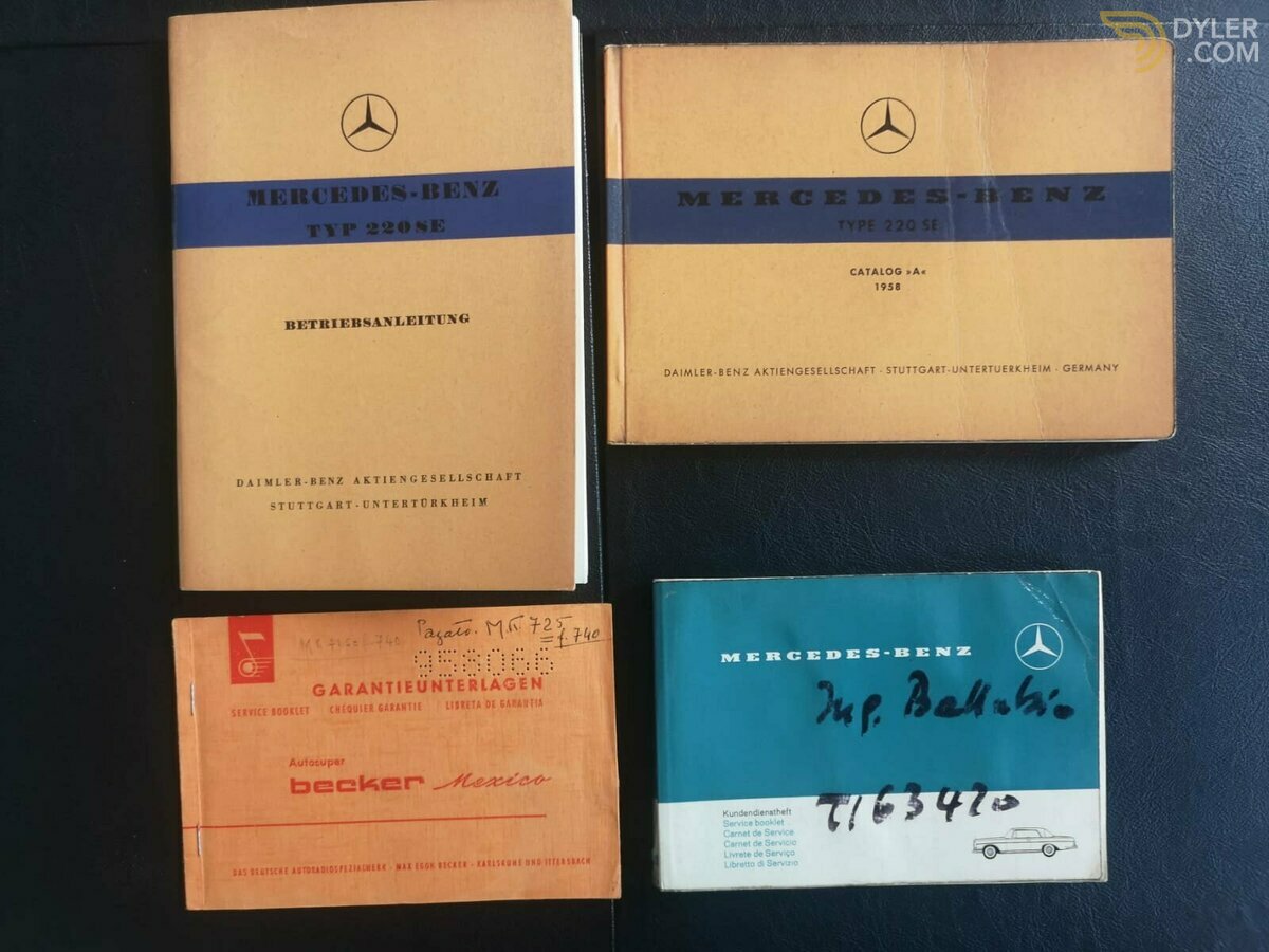 1959 Mercedes-Benz 220S CONVERTIBLE, foto 10