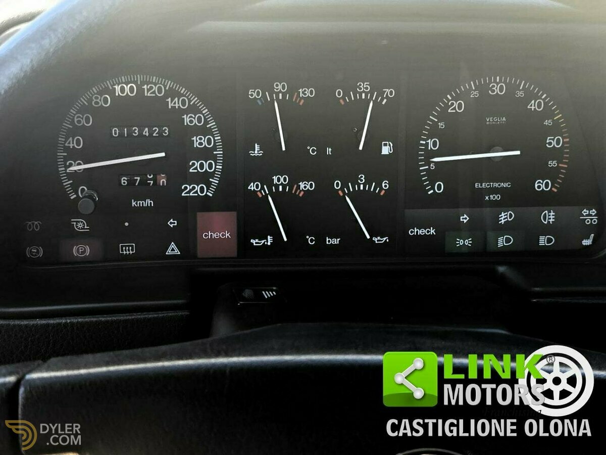 1988 Lancia Thema 2.5 turbodiesel CHILOMETRI ORIGINALI, foto 7