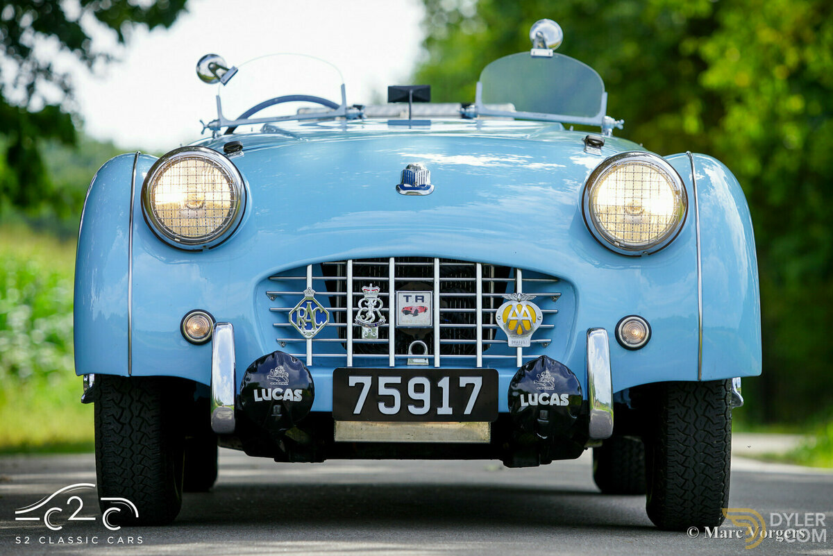 1957 Triumph TR3 Small-Mouth, foto 2