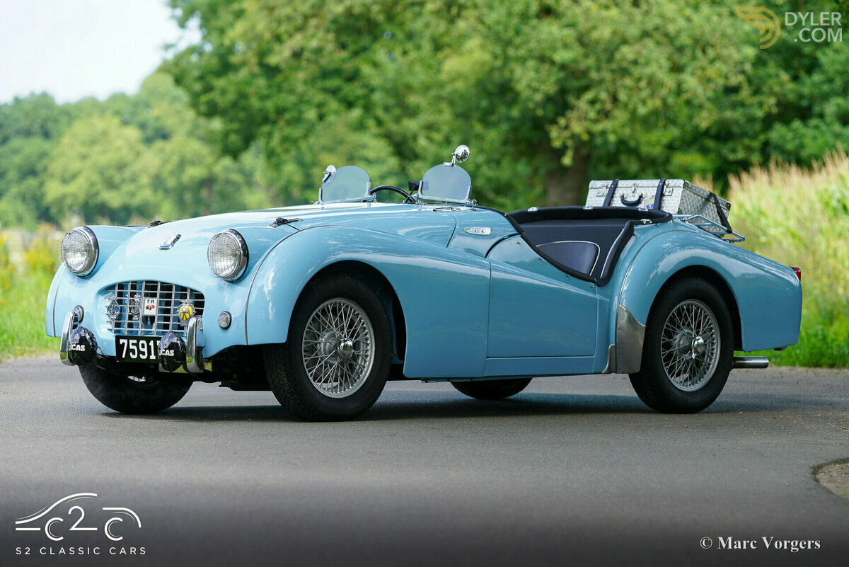1957 Triumph TR3 Small-Mouth, foto 1