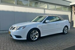 Saab 9-3 Aero 2.0 ltr in Wit 72000 km Beige Kap Beige Leer Cabriolet / Roadster 2010 White