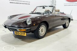 Alfa Romeo 2000 Spider  - ONLINE AUCTION Cabriolet / Roadster 1982 Brown