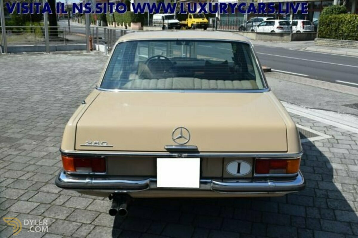 1972 Mercedes-Benz 280 W114 TARGA ORO, foto 5