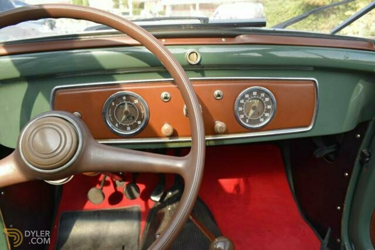 1954 Fiat 500C BELVEDERE UNICOPROPRETARIO, foto 8