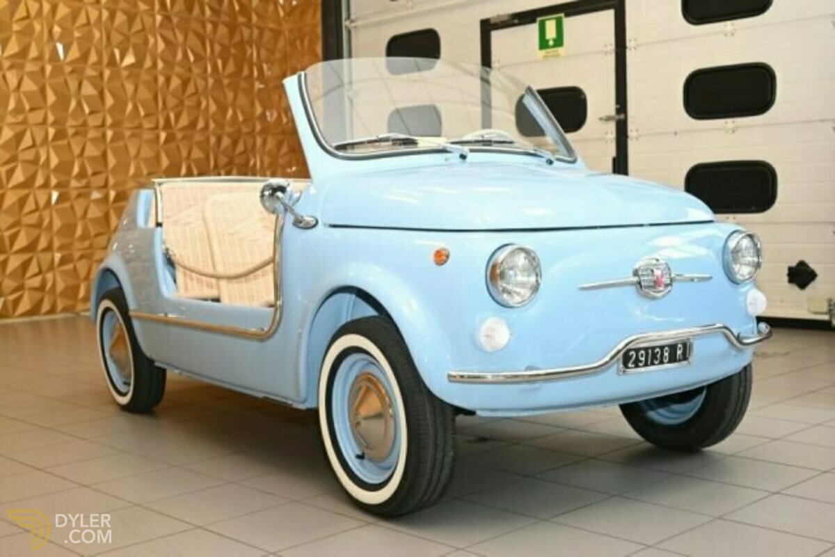 1967 Fiat 500 F110 SPIAGGINA TUTTA RESTAURATA TARGHE ORIGINALI!!, foto 2