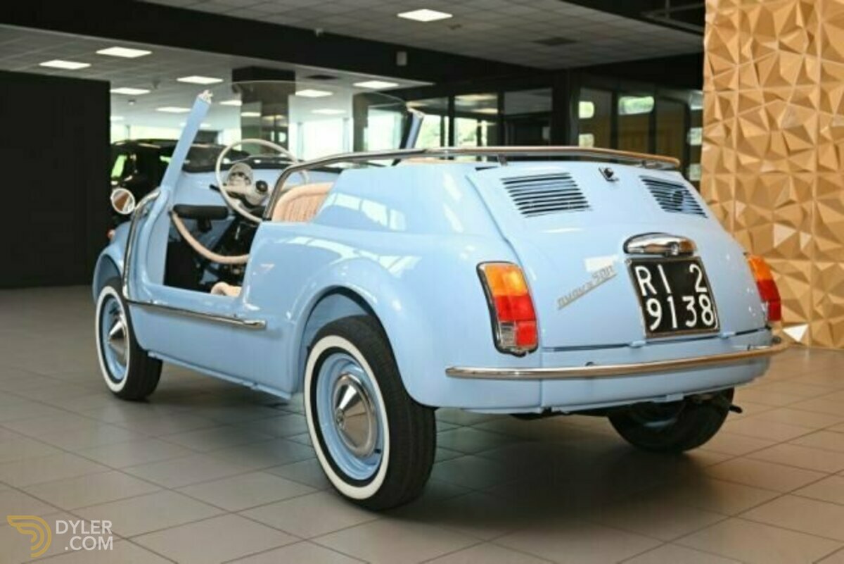 1967 Fiat 500 F110 SPIAGGINA TUTTA RESTAURATA TARGHE ORIGINALI!!, foto 4