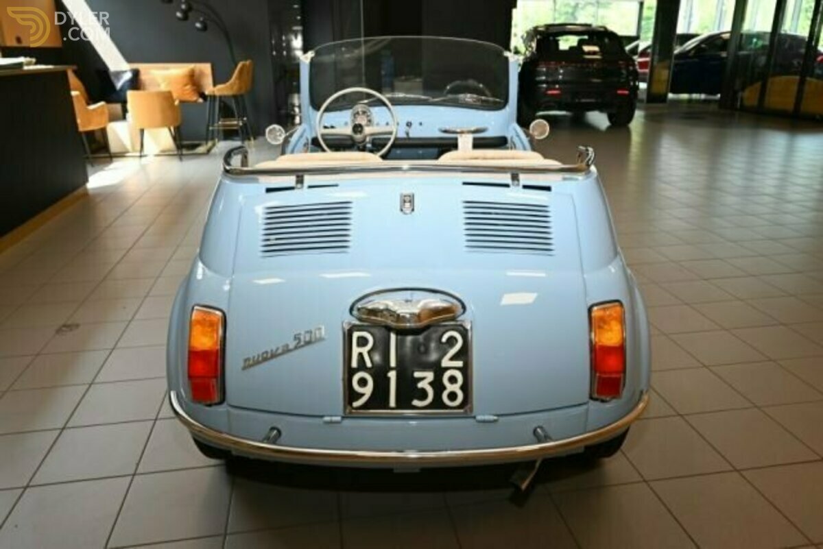 1967 Fiat 500 F110 SPIAGGINA TUTTA RESTAURATA TARGHE ORIGINALI!!, foto 6