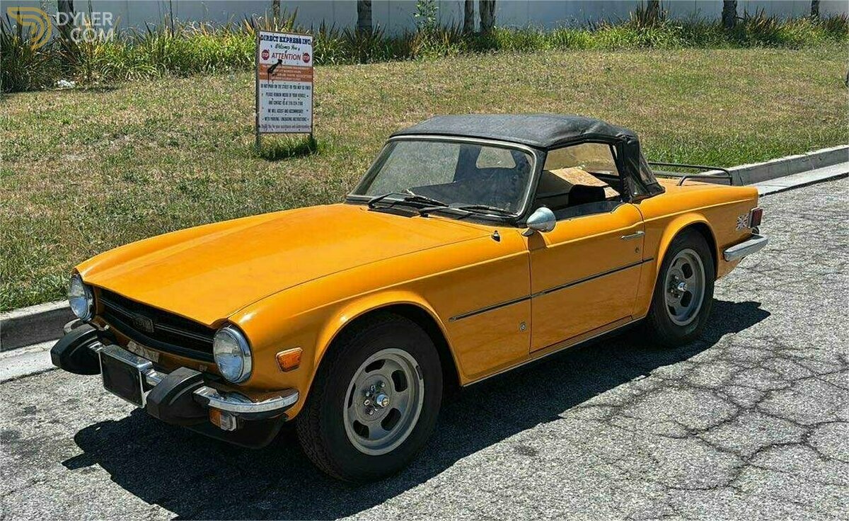 1975 Triumph TR6, foto 1