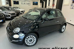 Fiat 500 1.0 Hybrid Dolcevita Fliesheck 2023 Schwarz
