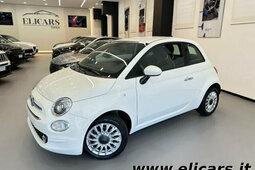 Fiat 500 1.0 Hybrid Lounge Fliesheck 2021 Weiss