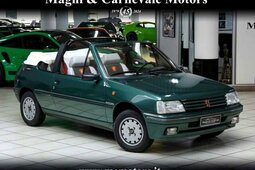 Peugeot 205 "ROLAND GARROS"|TARGA "MI"|SPECIAL EDITION Cabriolet / Roadster 1992 Green