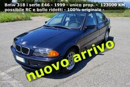 BMW 318 318 i 4P 1prop. 123000 km - 26 anni - originale Sedán / Berlina 1999 Azul