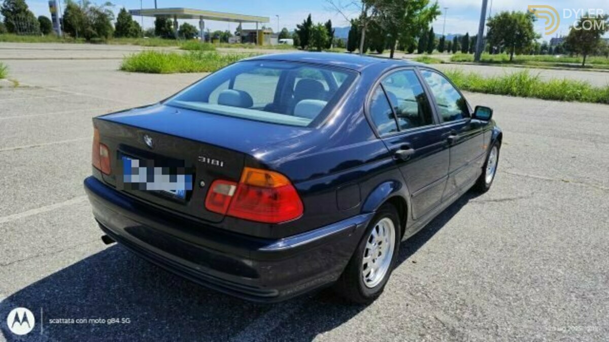1999 BMW 318 318 i 4P 1prop. 123000 km - 26 anni - originale, foto 3