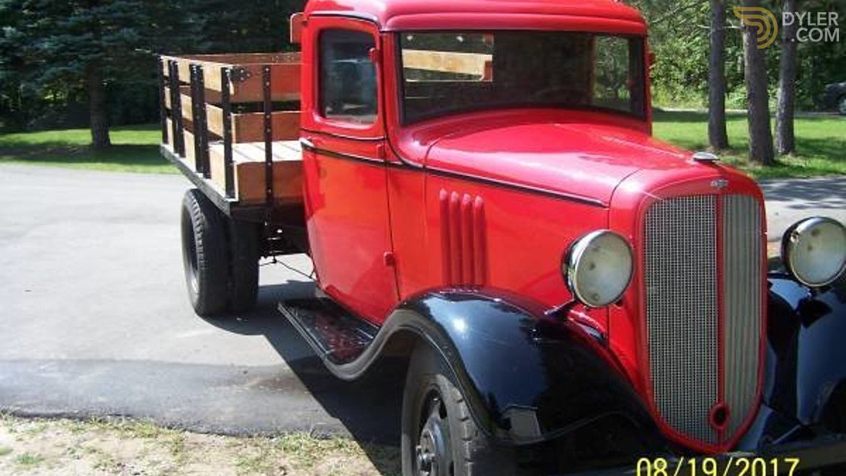 Classic 1935 Chevrolet Box Truck Pickup for Sale Dyler