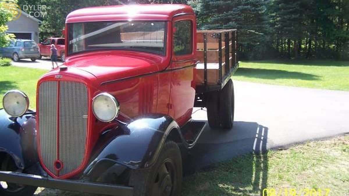 Classic 1935 Chevrolet Box Truck Pickup for Sale Dyler