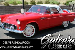 Ford Thunderbird Cabriolet / Roadster 1956 Rot