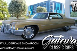 Cadillac DeVille Coupe Coupe 1971 Goldfarben
