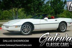 Chevrolet Corvette Convertible Cabriolet / Roadster 1989 Weiss