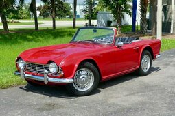 Triumph TR4 1964 Rot