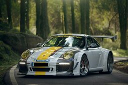 Porsche 911 997 GT3 RSR Coupe 2011 Blanco