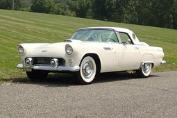 Ford Thunderbird Hard Top Convertible Cabriolet / Roadster 1956 White