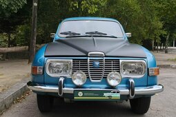Saab 96 V4 Sallon Fliesheck 1971 Blau