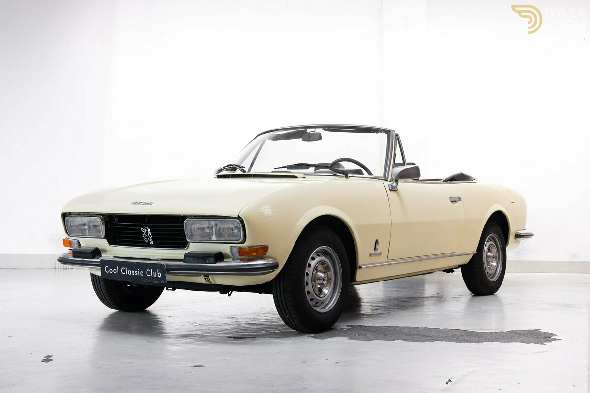 Classic 1975 Peugeot 504 Cabriolet 2.7 V6 - 5 Speed For Sale