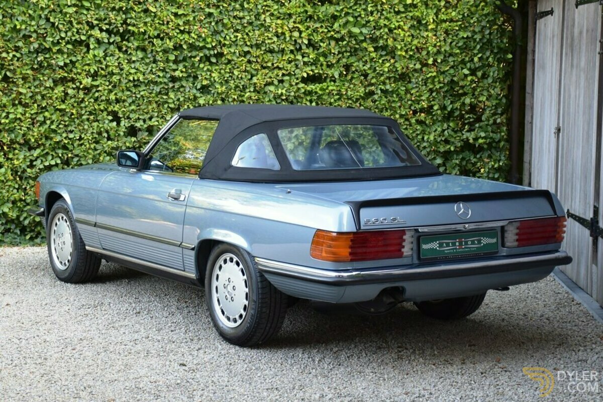 1987 Mercedes-Benz 560 SL Japanese version, foto 5
