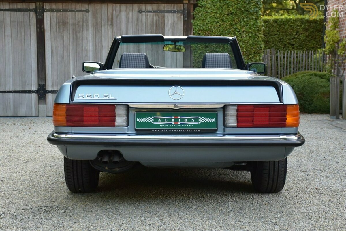 1987 Mercedes-Benz 560 SL Japanese version, foto 8