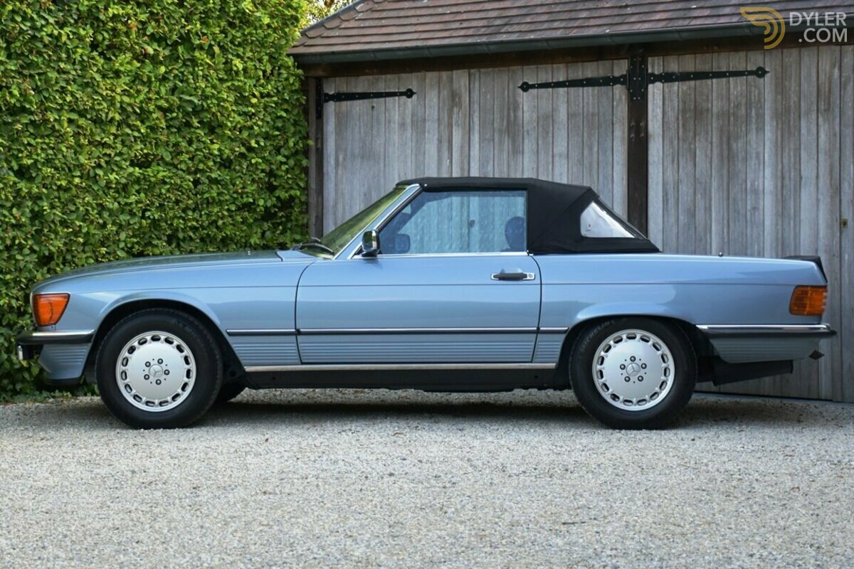 1987 Mercedes-Benz 560 SL Japanese version, foto 4