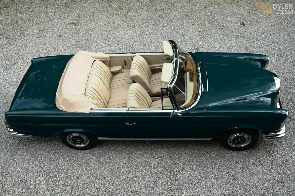 1964 Mercedes-Benz 220 SEB Cabriolet. Ex-Pat di Cicco., foto 2