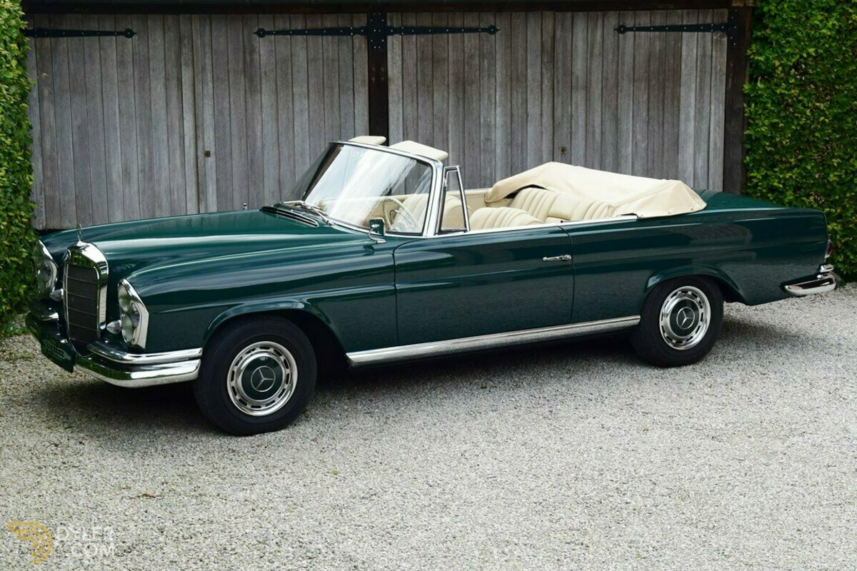 1964 Mercedes-Benz 220 SEB Cabriolet. Ex-Pat di Cicco., foto 4