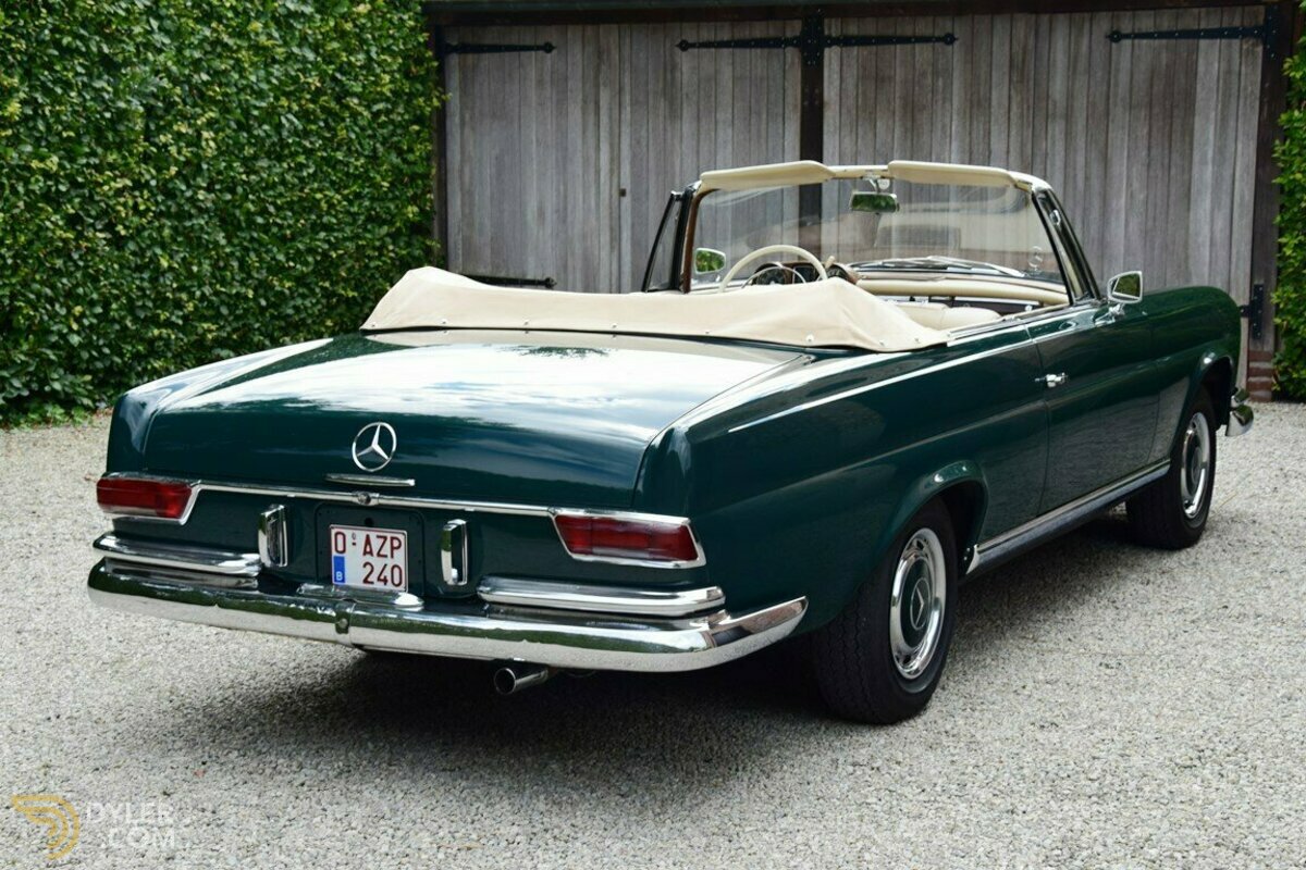 1964 Mercedes-Benz 220 SEB Cabriolet. Ex-Pat di Cicco., foto 6