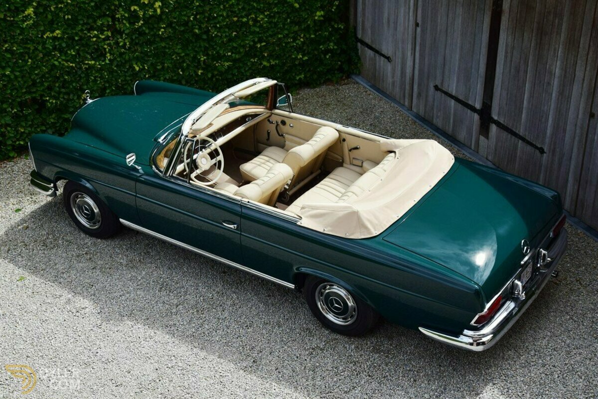 1964 Mercedes-Benz 220 SEB Cabriolet. Ex-Pat di Cicco., foto 7