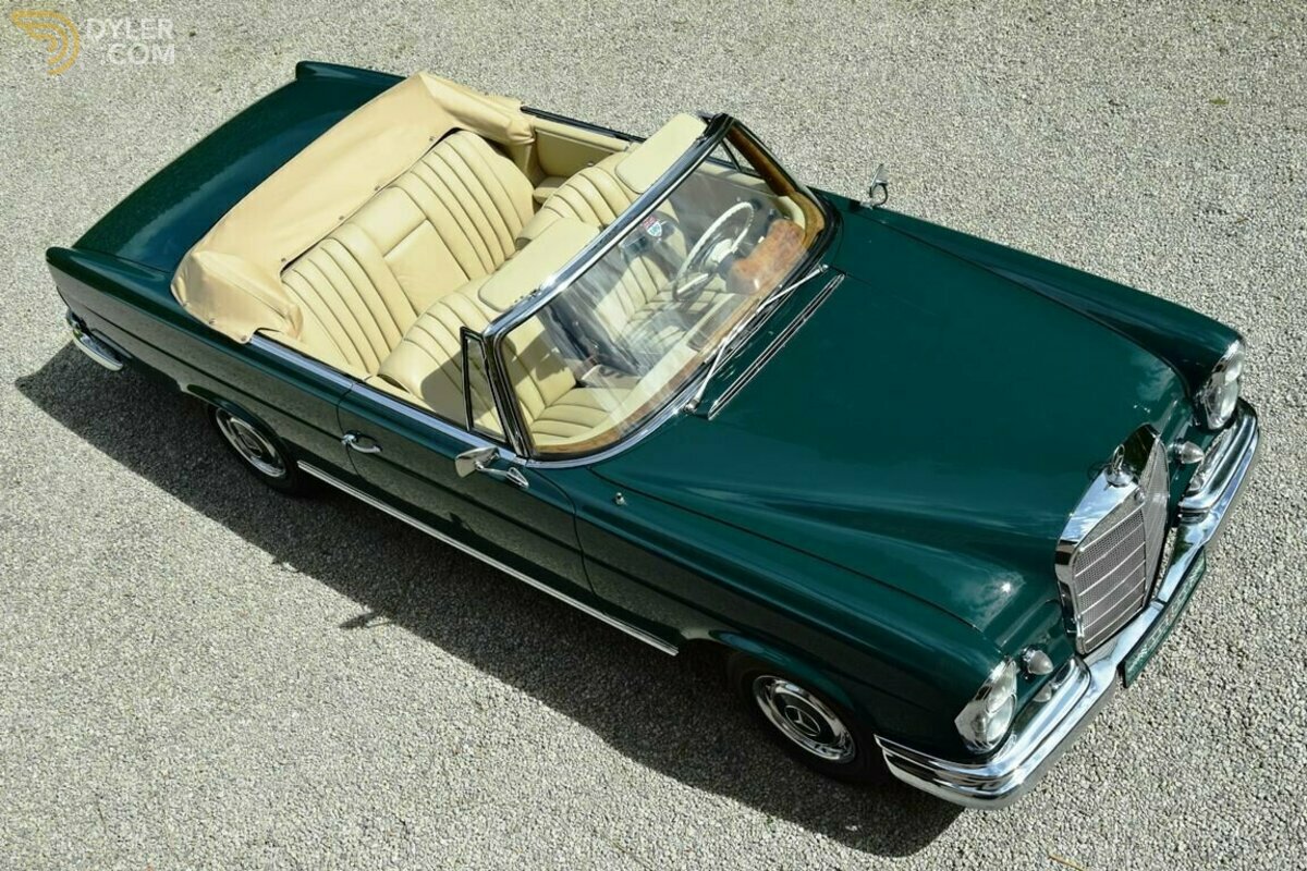 1964 Mercedes-Benz 220 SEB Cabriolet. Ex-Pat di Cicco., foto 9