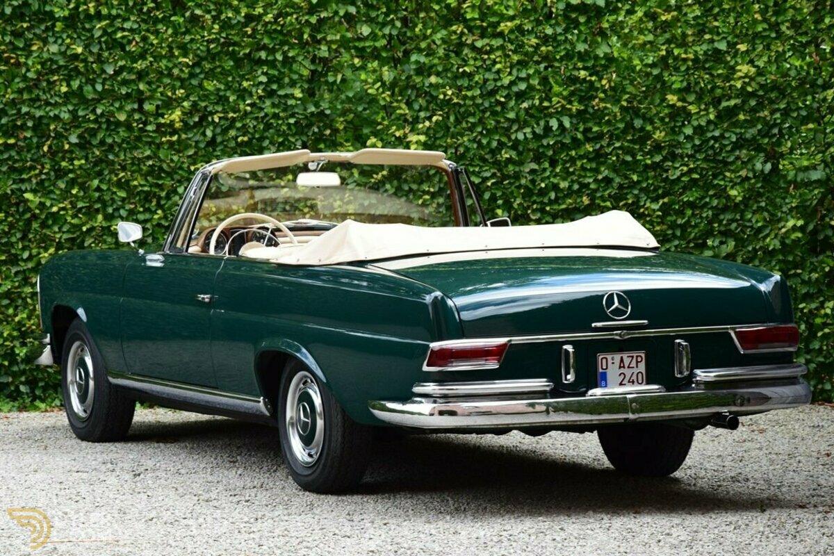 1964 Mercedes-Benz 220 SEB Cabriolet. Ex-Pat di Cicco., foto 12
