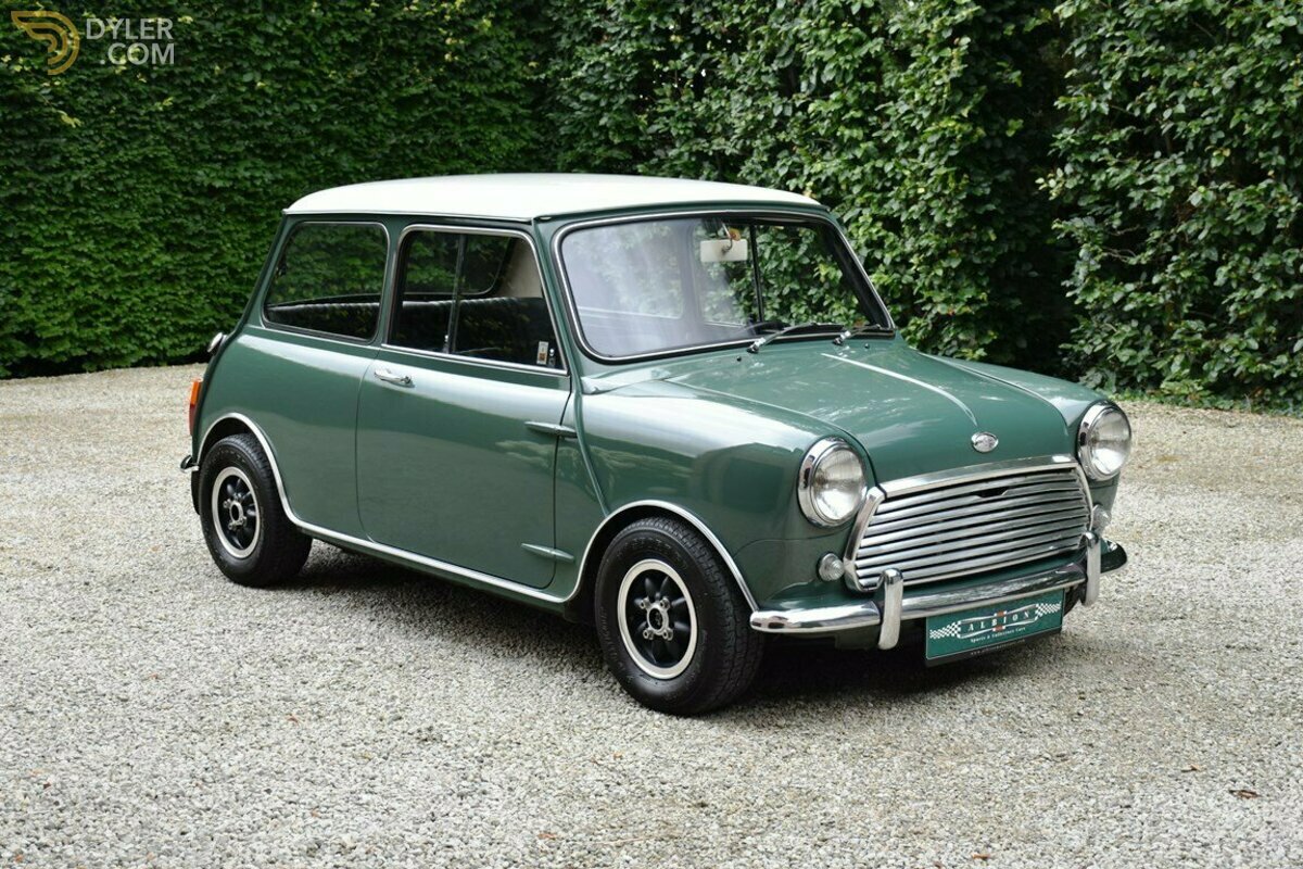 Classic 1968 Morris Mini Mk2 Cooper S. Completely original. First