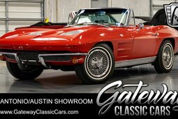 Chevrolet Corvette Descapotable / Roadster 1963 Rojo