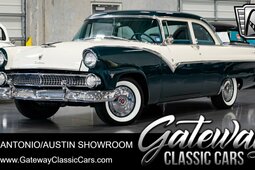 Ford Fairlane Club Sedan Coupe 1955 Blanco