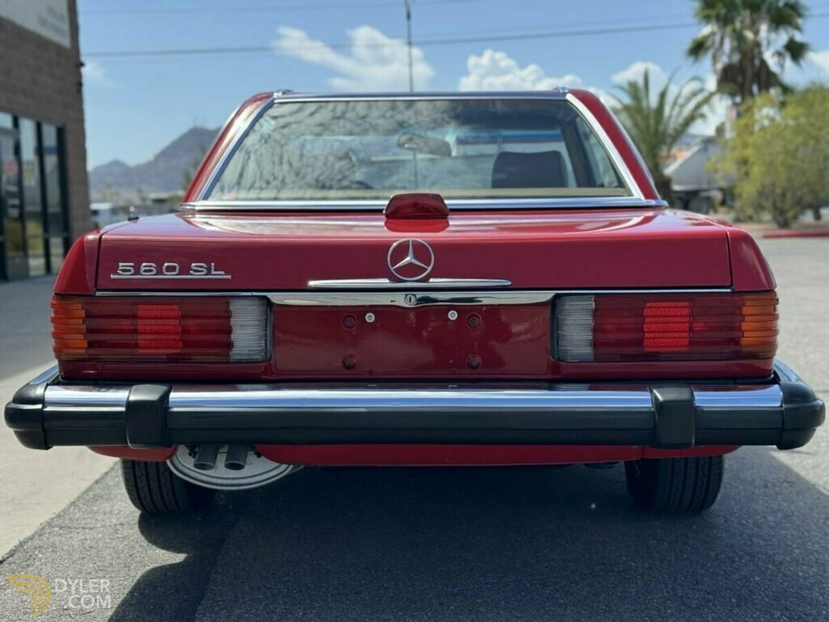 1987 Mercedes-Benz 560 SL, foto 4