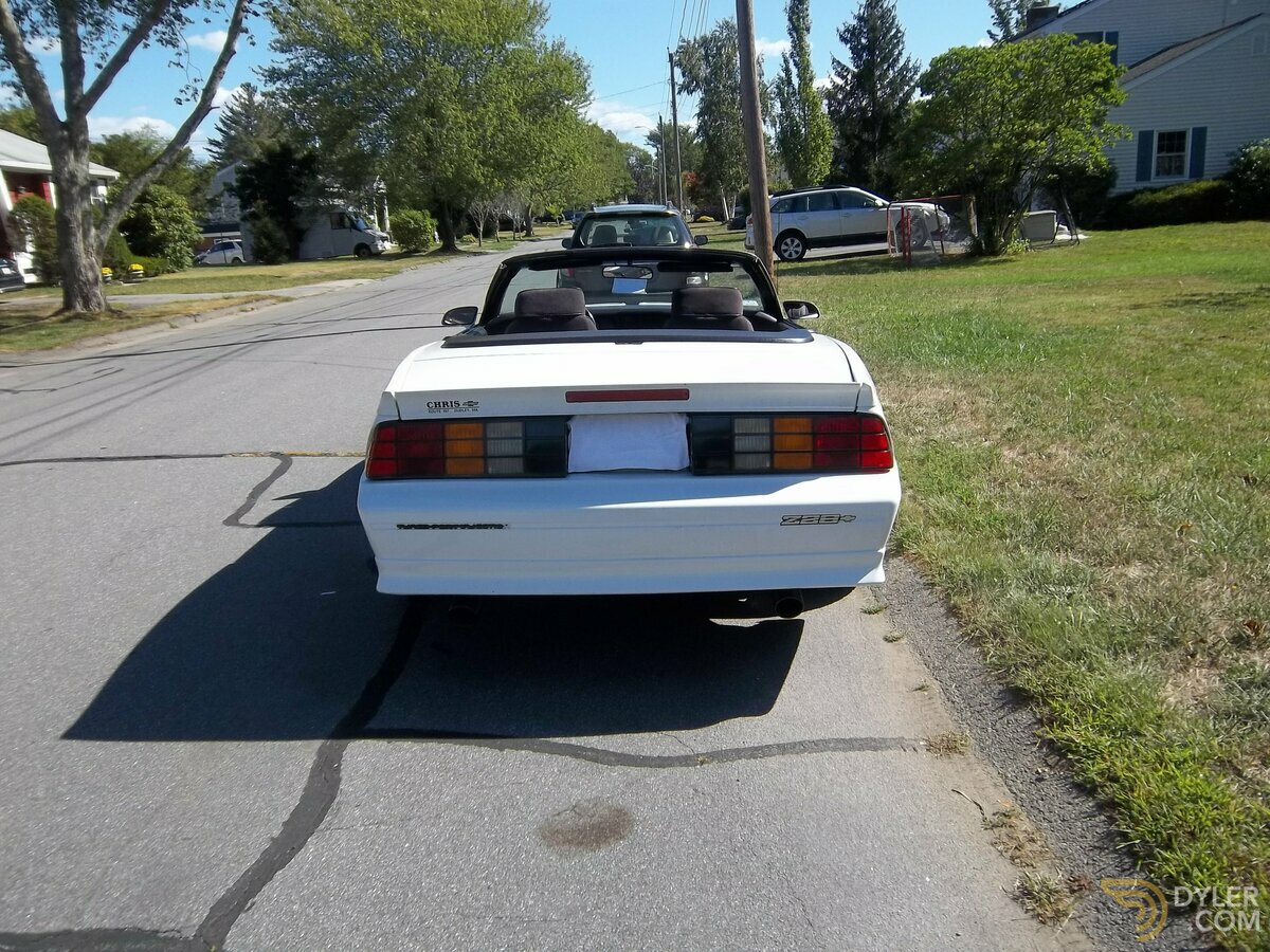1992 Chevrolet Camaro Z28 Convertible, foto 10