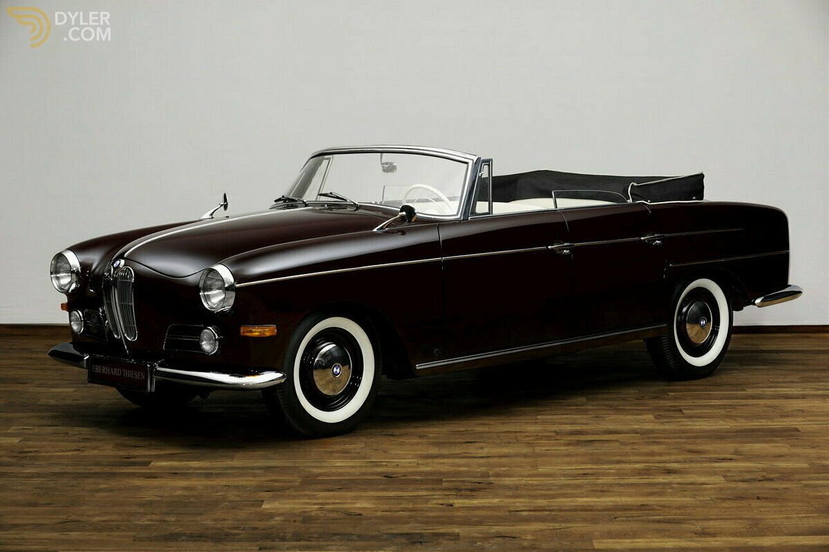 1960 BMW 502 3.2 Super Cabriolet by Autenrieth, foto 1